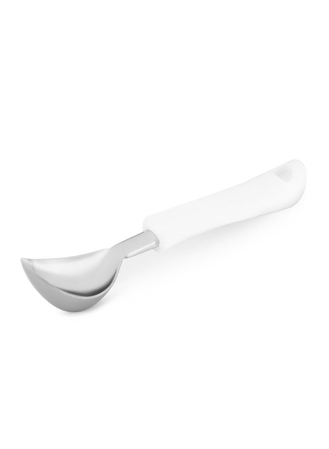 Fackelmann Ice Cream Scoop with Stylish Arcadalina Plastic Handle | Premium Durable Stainless Steel |Ergonomic Comfort Grip and Hanging Loop - Image 2